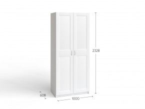 2.06.01.050.4 МАКС шкаф 2 двери 100х61х233 серый RU в Надыме - nadym.ok-mebel.com | фото 4