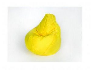 Кресло-мешок Груша малое желтое в Надыме - nadym.ok-mebel.com | фото 1