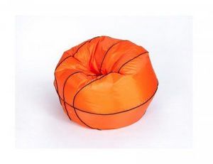 Кресло-мешок Баскетбольный мяч большой оранжево-черное в Надыме - nadym.ok-mebel.com | фото 3