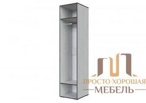 Пенал универсальный Степ 1 с зеркалами в Надыме - nadym.ok-mebel.com | фото 2