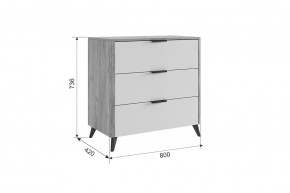 АДАМ Спальный гарнитур (модульный) графит в Надыме - nadym.ok-mebel.com | фото 15