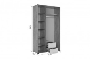 АДАМ Спальный гарнитур (модульный) графит в Надыме - nadym.ok-mebel.com | фото 18