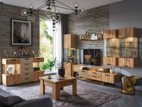 АЛТЕЯ Шкаф (Дуб крафт) в Надыме - nadym.ok-mebel.com | фото 2