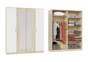 БАРИ Спальня (Дуб Сонома/Белый) модульная в Надыме - nadym.ok-mebel.com | фото 6