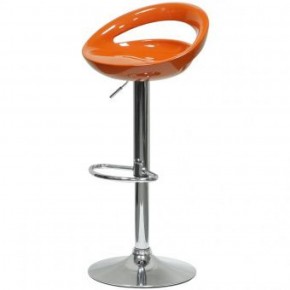 Барный стул Barneo N-6 Disco оранжевый глянец в Надыме - nadym.ok-mebel.com | фото