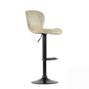 Барный стул Barneo N-86 Time / Black / VPU Beige Vintage PK970-1 в Надыме - nadym.ok-mebel.com | фото