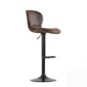 Барный стул Barneo N-86 Time / Black / VPU Brown Vintage коричневый винтаж PK970-18 в Надыме - nadym.ok-mebel.com | фото