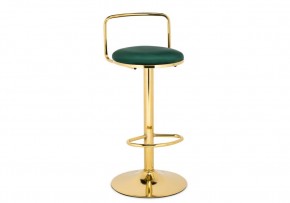 Барный стул Lusia green / gold в Надыме - nadym.ok-mebel.com | фото