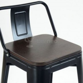 Барный стул N-238 Tolix Wood style Черный в Надыме - nadym.ok-mebel.com | фото 3