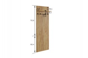 БОДРУМ Прихожая (модульная) дуб крафт золотой в Надыме - nadym.ok-mebel.com | фото 2