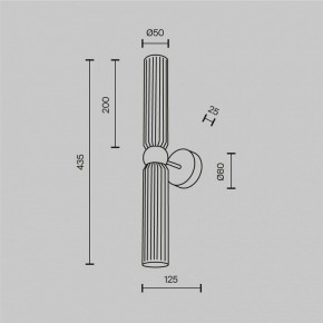 Бра Maytoni Antic MOD302WL-02GR1 в Надыме - nadym.ok-mebel.com | фото 4