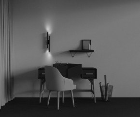 Бра Maytoni Calipso C082WL-24W2.7K-B в Надыме - nadym.ok-mebel.com | фото 4