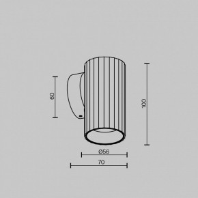 Бра Maytoni Calipso C106WL-01-GU10-W в Надыме - nadym.ok-mebel.com | фото 5