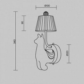 Бра Maytoni Senor Alpaca MOD377WL-L6W3K в Надыме - nadym.ok-mebel.com | фото 9