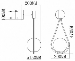 Бра Moderli Barocco V11574-1W в Надыме - nadym.ok-mebel.com | фото 8