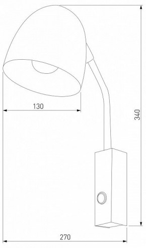 Бра TK Lighting Soho 4167 Soho Black в Надыме - nadym.ok-mebel.com | фото 2