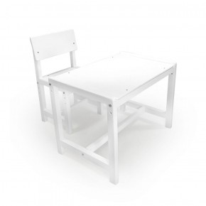 Детский растущий комплект стол и стул Я САМ "Лофт" (Белый, Белый) в Надыме - nadym.ok-mebel.com | фото