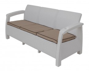 Диван Yalta Premium Sofa 3 Set (Ялта) белый (+подушки под спину) в Надыме - nadym.ok-mebel.com | фото 1
