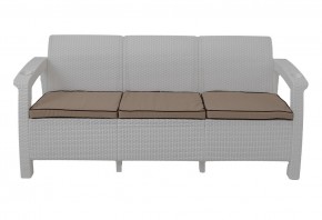 Диван Yalta Premium Sofa 3 Set (Ялта) белый (+подушки под спину) в Надыме - nadym.ok-mebel.com | фото 2