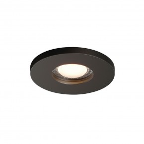 DK2036-BK Встраиваемый светильник влагозащ., IP 44, до 15 Вт, GU10, LED, черный, алюминий в Надыме - nadym.ok-mebel.com | фото 3