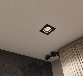 DK2061-BK Встраиваемый светильник IP 20, до 15 Вт, GU10, LED, черный, алюминий в Надыме - nadym.ok-mebel.com | фото 4