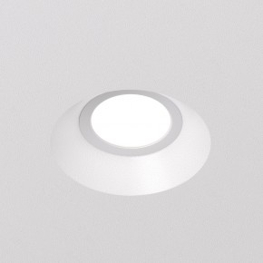 DK2081-WH Встраиваемый точечный светильник для натяжных ПВХ потолков INVIZ, IP 20, до 9 Вт, GU10, LED, белый, ABS-пластик в Надыме - nadym.ok-mebel.com | фото