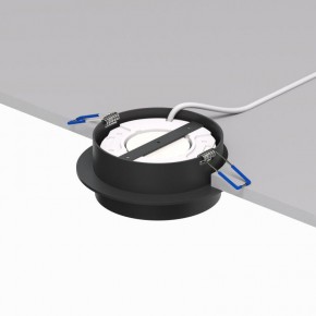 DK2090-BK Встраиваемый светильник FLAT, IP 20, до 15 Вт, GX53, LED, черный, алюминий в Надыме - nadym.ok-mebel.com | фото 4