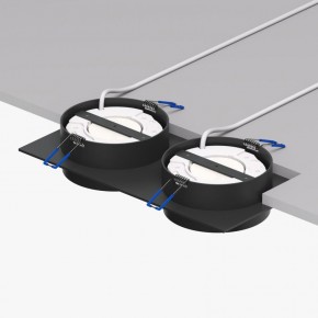 DK2092-BK Встраиваемый светильник FLAT, IP 20, до 15 Вт, GX53, LED, черный, алюминий в Надыме - nadym.ok-mebel.com | фото 2