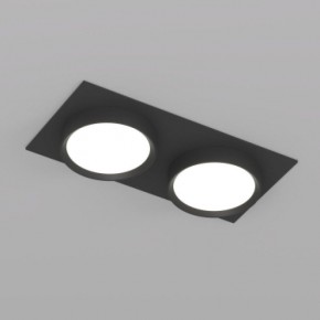 DK2092-BK Встраиваемый светильник FLAT, IP 20, до 15 Вт, GX53, LED, черный, алюминий в Надыме - nadym.ok-mebel.com | фото 4