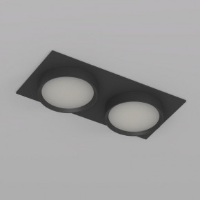 DK2092-BK Встраиваемый светильник FLAT, IP 20, до 15 Вт, GX53, LED, черный, алюминий в Надыме - nadym.ok-mebel.com | фото 5