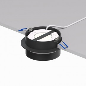 DK2100-BK Встраиваемый светильник NIKO, IP 20, до 15 Вт, GX53, LED, черный, акрил, алюминий в Надыме - nadym.ok-mebel.com | фото 4