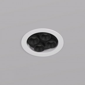 DK2510-WB Встраиваемый светильник SPACE со светодиодом d65 220V 8W 38° 4000К IP20 белый/черный алюминий в Надыме - nadym.ok-mebel.com | фото 2