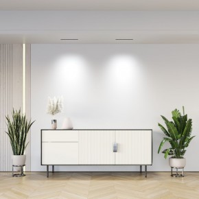 DK2515-WB Встраиваемый светильник SPACE со светодиодом L240mm 220V 20W 38° 4000К IP20 белый/черный алюминий в Надыме - nadym.ok-mebel.com | фото 7