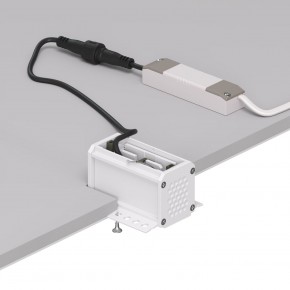 DK2530-WB Встраиваемый светильник SPACE со светодиодом под шпатлевку L69mm 220V 6W 38° 4000К IP20 белый/черный алюминий в Надыме - nadym.ok-mebel.com | фото 5