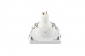 DK3014-WH Встраиваемый светильник влагозащ., IP 44, 50 Вт, GU10, белый, алюминий в Надыме - nadym.ok-mebel.com | фото 5
