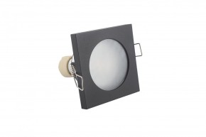 DK3015-BK Встраиваемый светильник влагозащ., IP 44, 50 Вт, GU10, черный, алюминий в Надыме - nadym.ok-mebel.com | фото 4