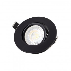 DK3020-BK Встраиваемый светильник, IP 20, 10 Вт, GU5.3, LED, черный, пластик в Надыме - nadym.ok-mebel.com | фото 1