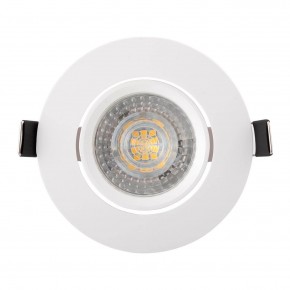 DK3020-WH Встраиваемый светильник, IP 20, 10 Вт, GU5.3, LED, белый, пластик в Надыме - nadym.ok-mebel.com | фото