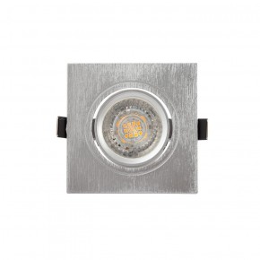 DK3021-CM Встраиваемый светильник, IP 20, 10 Вт, GU5.3, LED, серый, пластик в Надыме - nadym.ok-mebel.com | фото