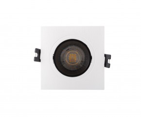 DK3021-WB Встраиваемый светильник, IP 20, 10 Вт, GU5.3, LED, белый/черный, пластик в Надыме - nadym.ok-mebel.com | фото