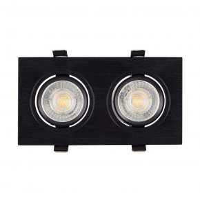 DK3022-BK Встраиваемый светильник, IP 20, 10 Вт, GU5.3, LED, черный, пластик в Надыме - nadym.ok-mebel.com | фото 2