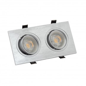 DK3022-CM Встраиваемый светильник, IP 20, 10 Вт, GU5.3, LED, серый, пластик в Надыме - nadym.ok-mebel.com | фото 2