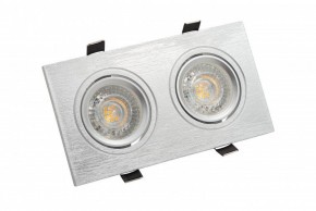 DK3022-CM Встраиваемый светильник, IP 20, 10 Вт, GU5.3, LED, серый, пластик в Надыме - nadym.ok-mebel.com | фото 3