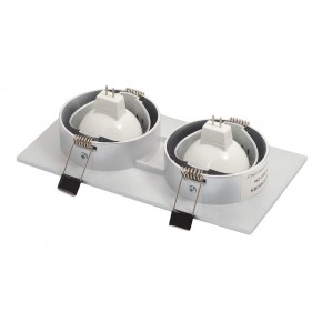 DK3022-CM Встраиваемый светильник, IP 20, 10 Вт, GU5.3, LED, серый, пластик в Надыме - nadym.ok-mebel.com | фото 4