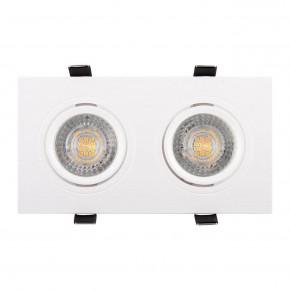 DK3022-WH Встраиваемый светильник, IP 20, 10 Вт, GU5.3, LED, белый, пластик в Надыме - nadym.ok-mebel.com | фото 2
