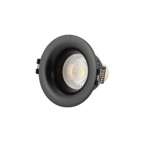 DK3024-BK Встраиваемый светильник, IP 20, 10 Вт, GU5.3, LED, черный, пластик в Надыме - nadym.ok-mebel.com | фото