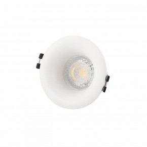 DK3024-WH Встраиваемый светильник, IP 20, 10 Вт, GU5.3, LED, белый, пластик в Надыме - nadym.ok-mebel.com | фото