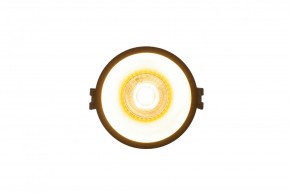 DK3026-BG Встраиваемый светильник, IP 20, 10 Вт, GU5.3, LED, черный/золотой, пластик в Надыме - nadym.ok-mebel.com | фото 2