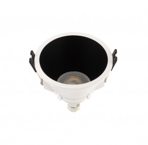 DK3026-WB Встраиваемый светильник, IP 20, 10 Вт, GU5.3, LED, белый/черный, пластик в Надыме - nadym.ok-mebel.com | фото 2