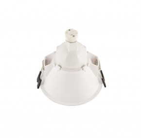 DK3026-WB Встраиваемый светильник, IP 20, 10 Вт, GU5.3, LED, белый/черный, пластик в Надыме - nadym.ok-mebel.com | фото 4